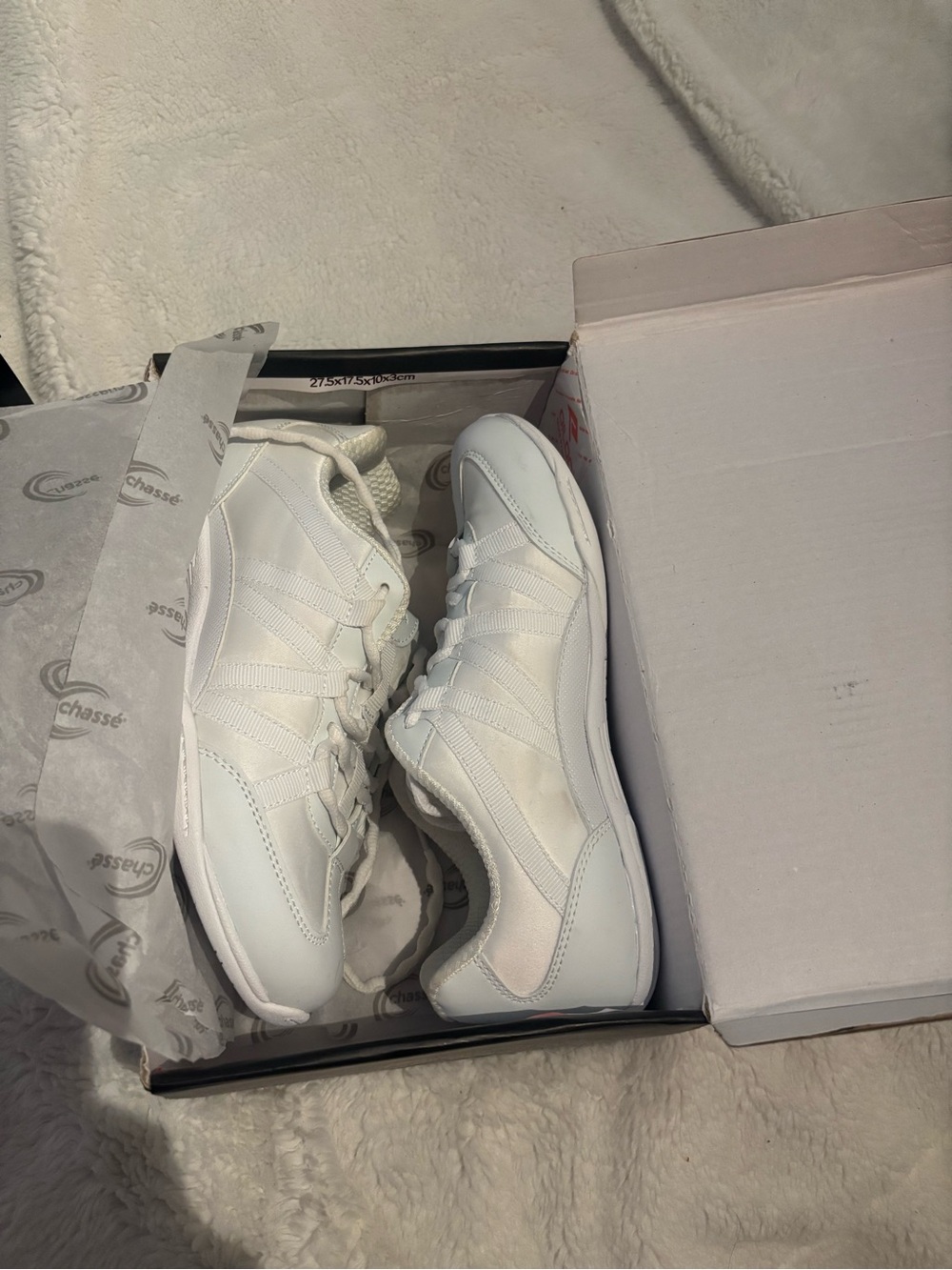 Chase White Cheer Sneakers - Clean Classic Comfort